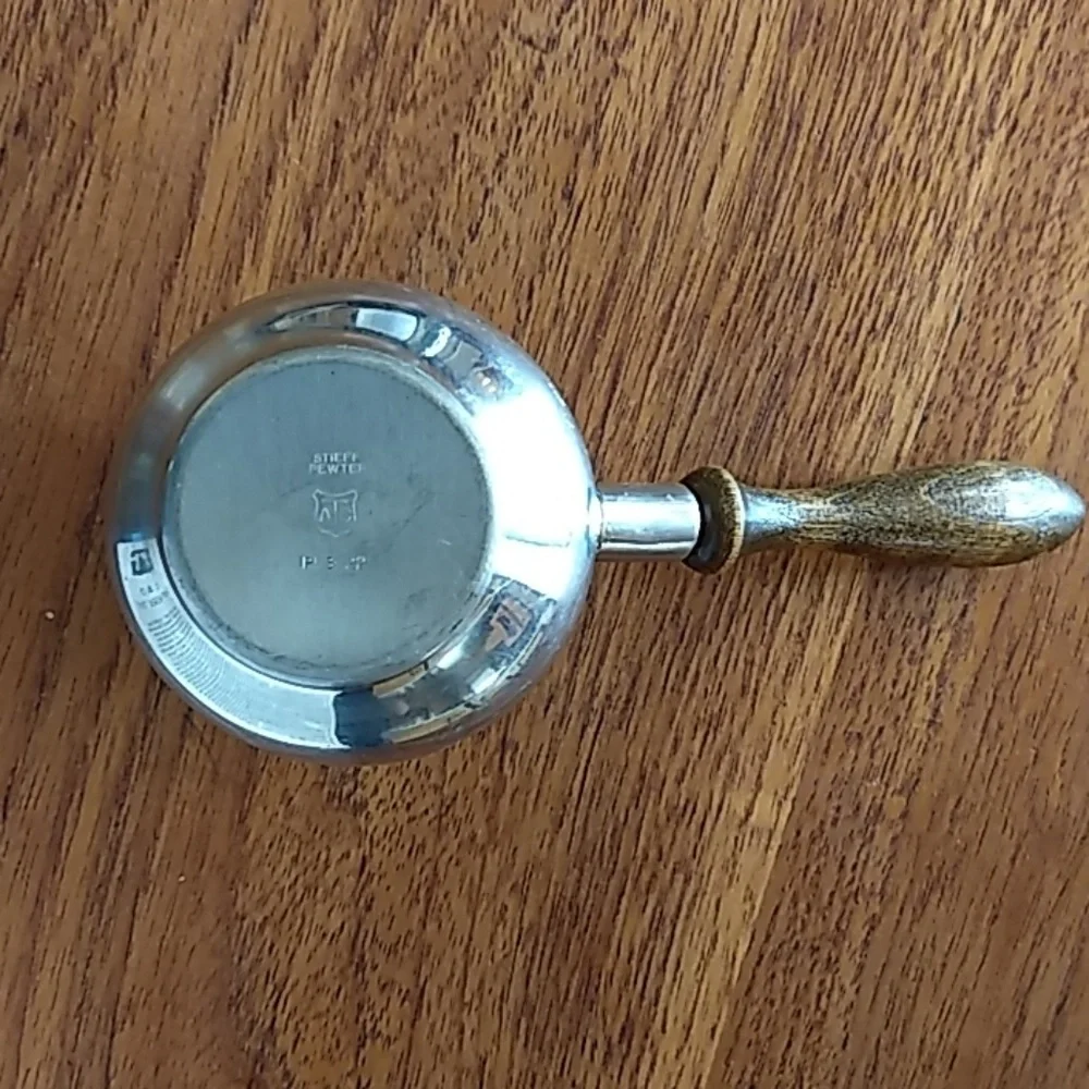 Stieff Pewter Sauce Pot